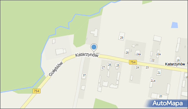 Katarzynów, Katarzynów, 34, mapa Katarzynów