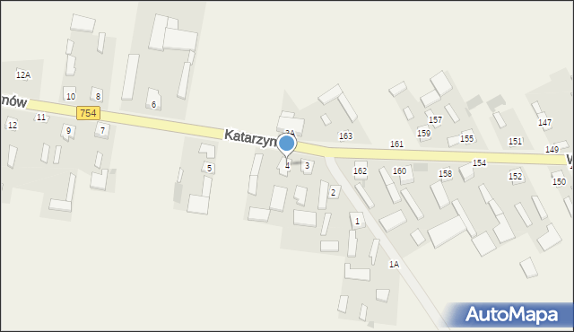 Katarzynów, Katarzynów, 4, mapa Katarzynów