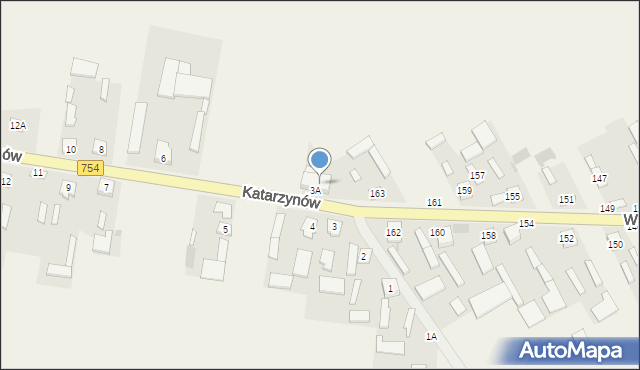 Katarzynów, Katarzynów, 4A, mapa Katarzynów