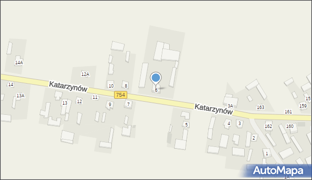 Katarzynów, Katarzynów, 6, mapa Katarzynów