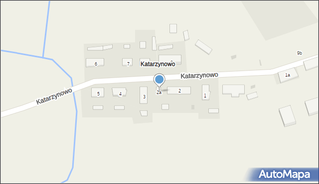 Katarzynowo, Katarzynowo, 2a, mapa Katarzynowo