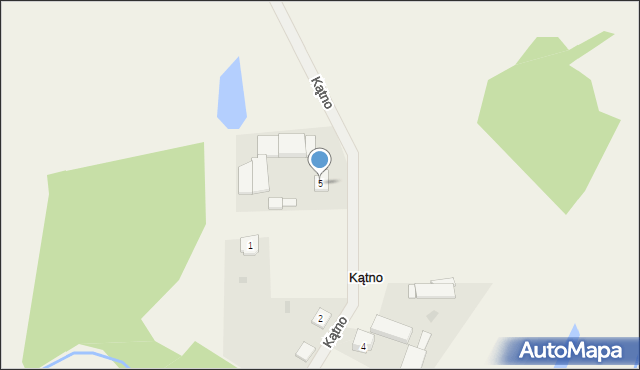 Kątno, Kątno, 5, mapa Kątno