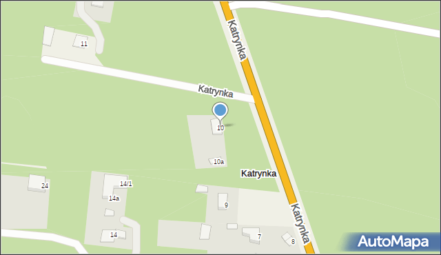 Katrynka, Katrynka, 10, mapa Katrynka