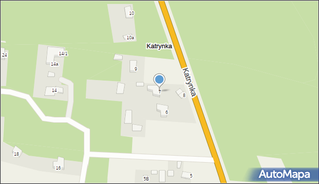 Katrynka, Katrynka, 7, mapa Katrynka