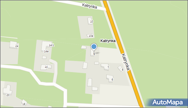 Katrynka, Katrynka, 9, mapa Katrynka