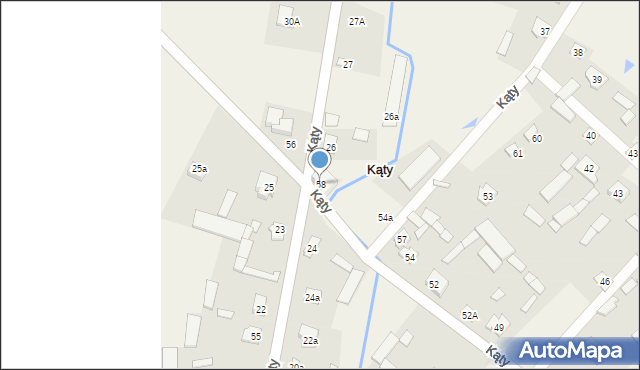 Kąty, Kąty, 58, mapa Kąty