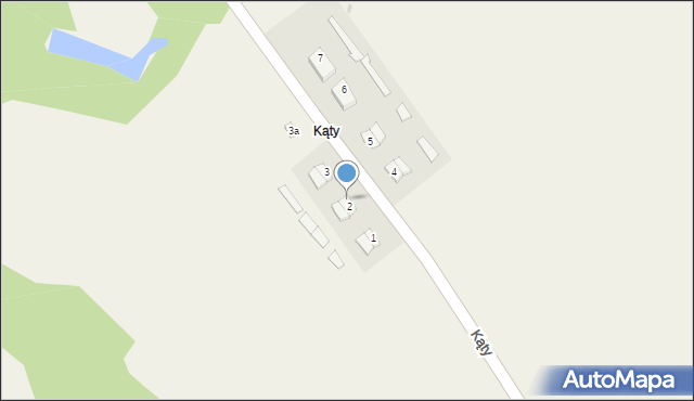 Kąty, Kąty, 2/1, mapa Kąty