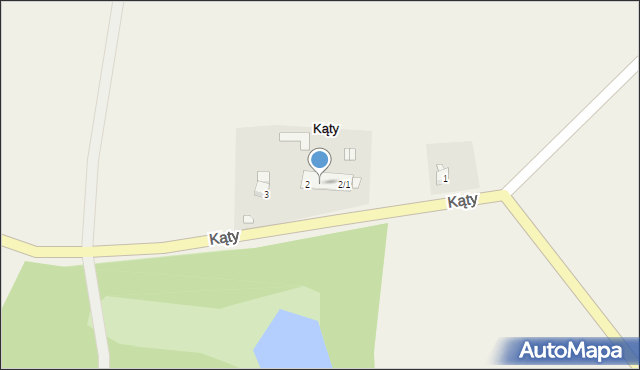 Kąty, Kąty, 2A, mapa Kąty