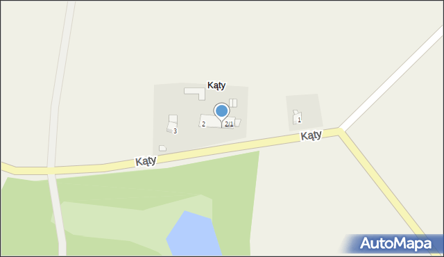 Kąty, Kąty, 2B, mapa Kąty