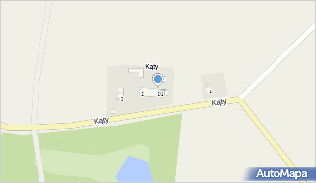 Kąty, Kąty, 4, mapa Kąty