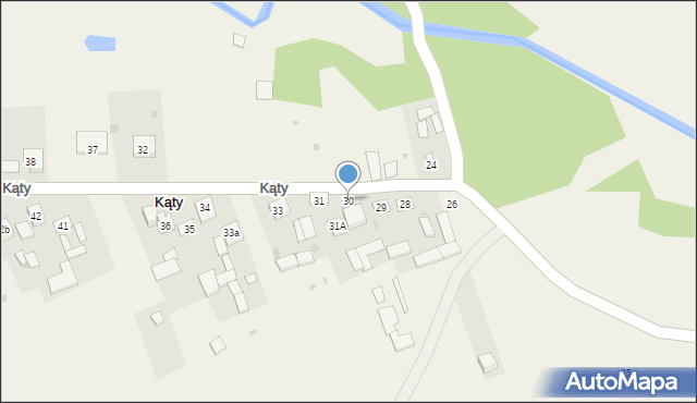 Kąty, Kąty, 30, mapa Kąty