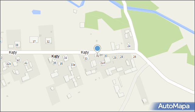 Kąty, Kąty, 31, mapa Kąty