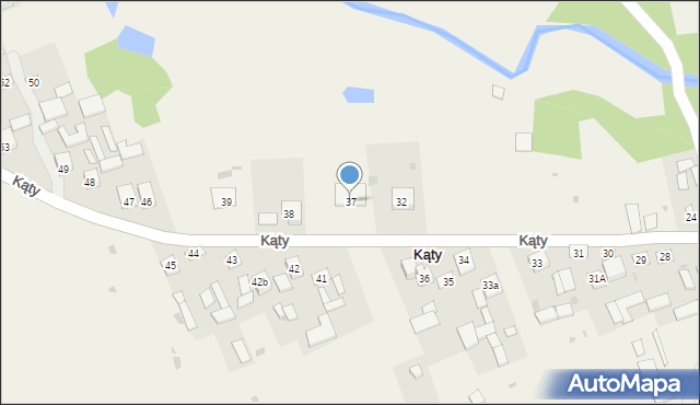 Kąty, Kąty, 37, mapa Kąty