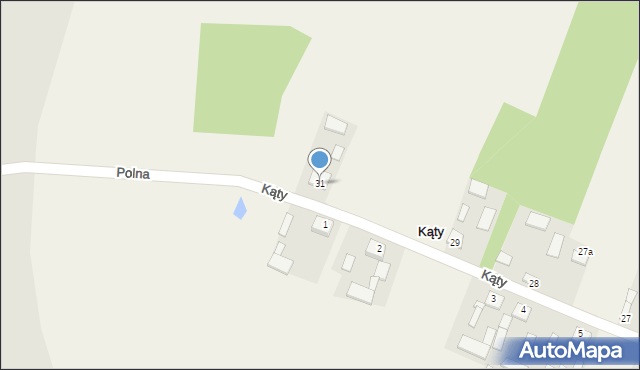 Kąty, Kąty, 31, mapa Kąty