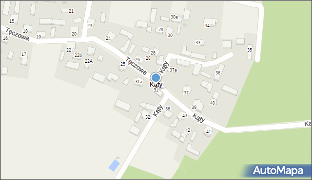 Kąty, Kąty, 31, mapa Kąty