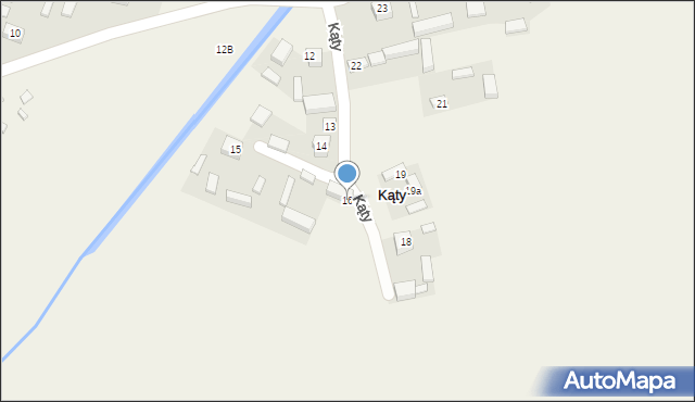 Kąty, Kąty, 16, mapa Kąty