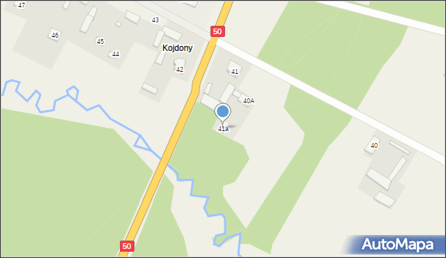 Kąty-Borucza, Kąty-Borucza, 41a, mapa Kąty-Borucza