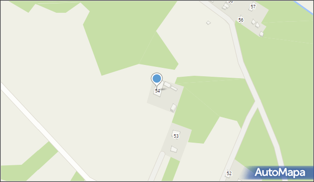 Kąty Czernickie, Kąty Czernickie, 54, mapa Kąty Czernickie