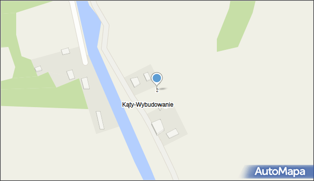 Kąty-Wybudowanie, Kąty-Wybudowanie, 2, mapa Kąty-Wybudowanie