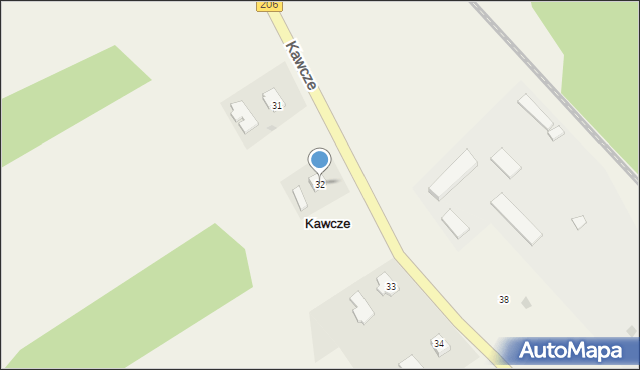 Kawcze, Kawcze, 32, mapa Kawcze