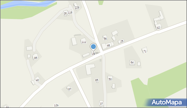 Kawec, Kawec, 19, mapa Kawec