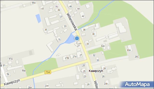 Kawęczyn, Kawęczyn, 29, mapa Kawęczyn