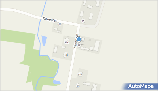 Kawęczyn, Kawęczyn, 39, mapa Kawęczyn