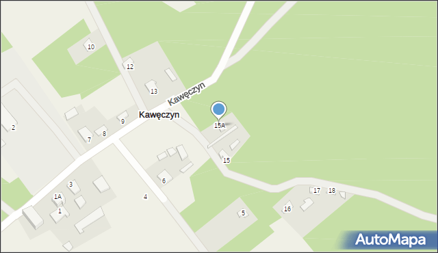 Kawęczyn, Kawęczyn, 15A, mapa Kawęczyn