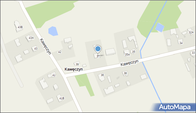 Kawęczyn, Kawęczyn, 37, mapa Kawęczyn