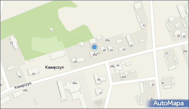 Kawęczyn, Kawęczyn, 46a, mapa Kawęczyn