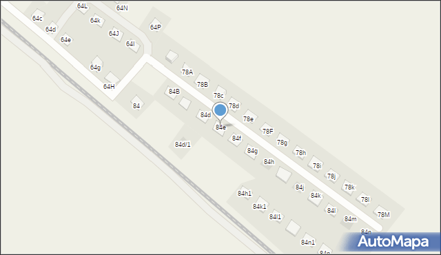 Kawęczyn, Kawęczyn, 84e, mapa Kawęczyn