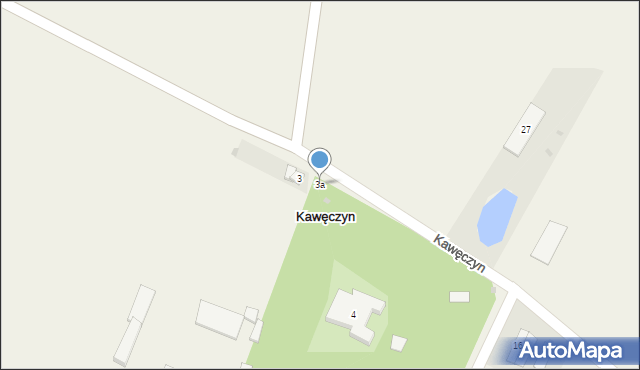 Kawęczyn, Kawęczyn, 3a, mapa Kawęczyn