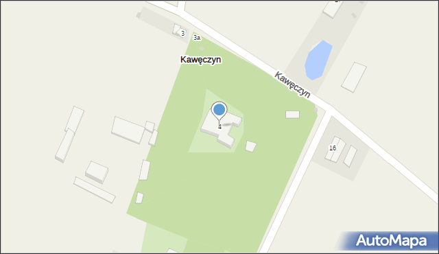 Kawęczyn, Kawęczyn, 4, mapa Kawęczyn