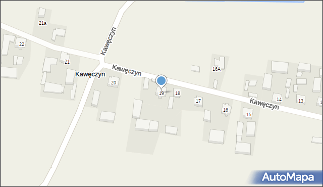 Kawęczyn, Kawęczyn, 19, mapa Kawęczyn