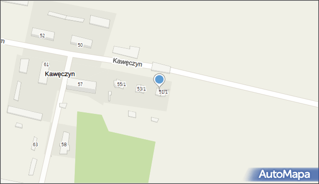 Kawęczyn, Kawęczyn, 51/2, mapa Kawęczyn