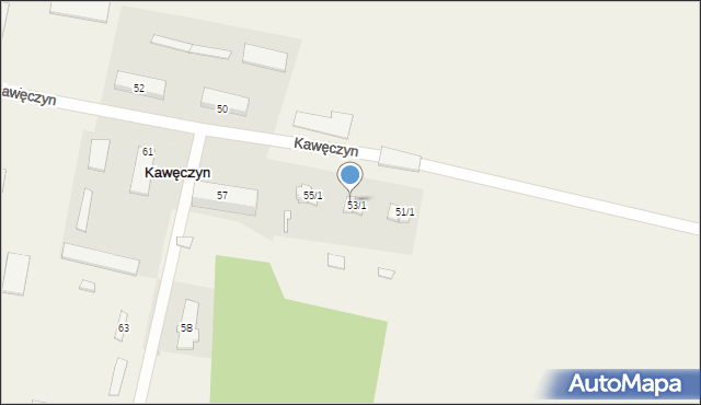 Kawęczyn, Kawęczyn, 53/2, mapa Kawęczyn