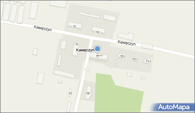 Kawęczyn, Kawęczyn, 57, mapa Kawęczyn