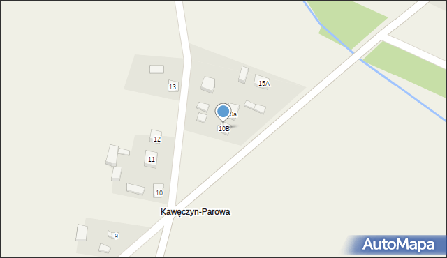 Kawęczyn, Kawęczyn, 10B, mapa Kawęczyn