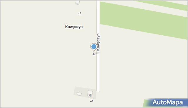 Kawęczyn, Kawęczyn, 44, mapa Kawęczyn