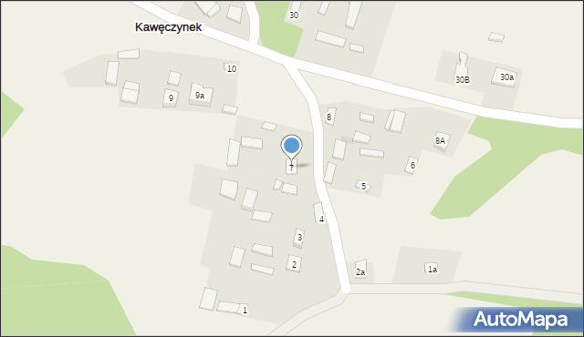 Kawęczynek, Kawęczynek, 7, mapa Kawęczynek