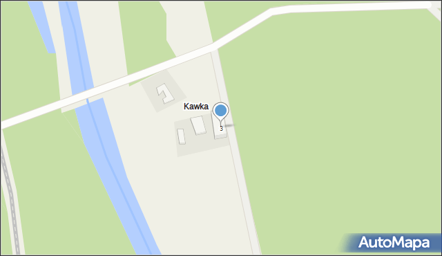Kawka, Kawka, 3, mapa Kawka