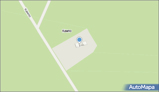 Kawno, Kawno, 3, mapa Kawno