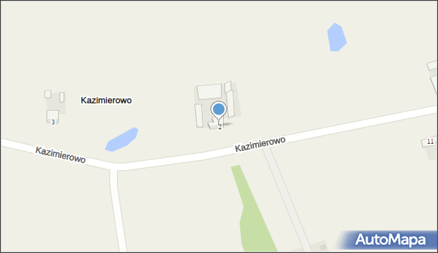 Kazimierowo, Kazimierowo, 2, mapa Kazimierowo