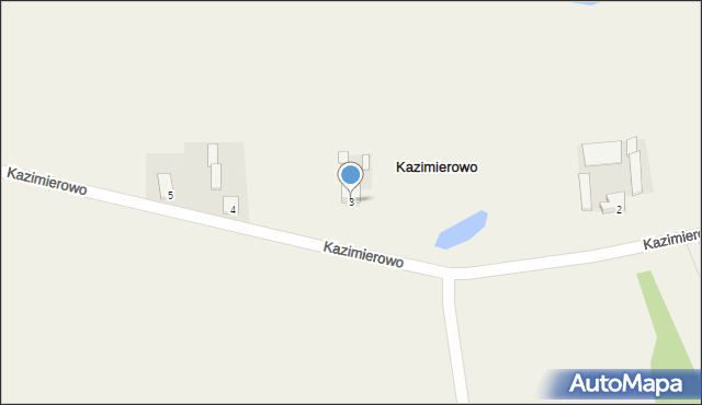 Kazimierowo, Kazimierowo, 3, mapa Kazimierowo