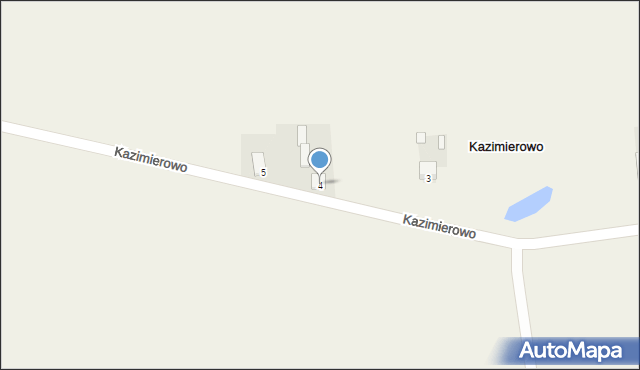 Kazimierowo, Kazimierowo, 4, mapa Kazimierowo
