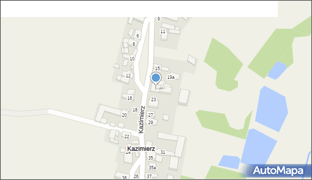 Kazimierz, Kazimierz, 21, mapa Kazimierz