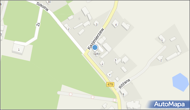 Kazimierzew, Kazimierzew, 8, mapa Kazimierzew