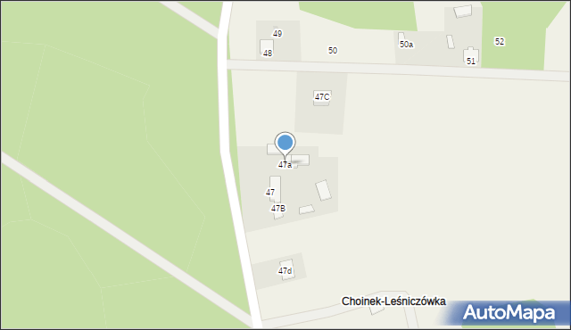 Kazimierzów, Kazimierzów, 47a, mapa Kazimierzów