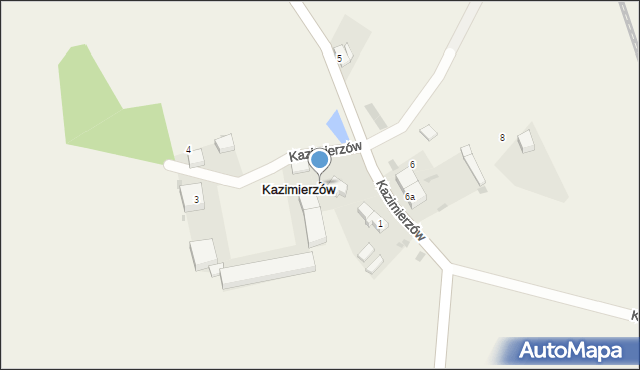 Kazimierzów, Kazimierzów, 2, mapa Kazimierzów