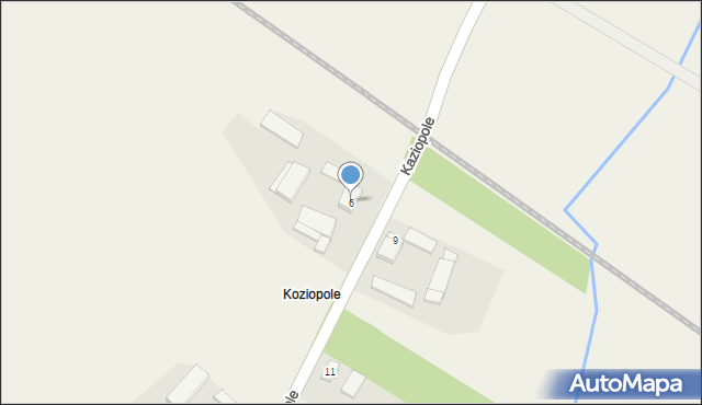 Kaziopole, Kaziopole, 6, mapa Kaziopole